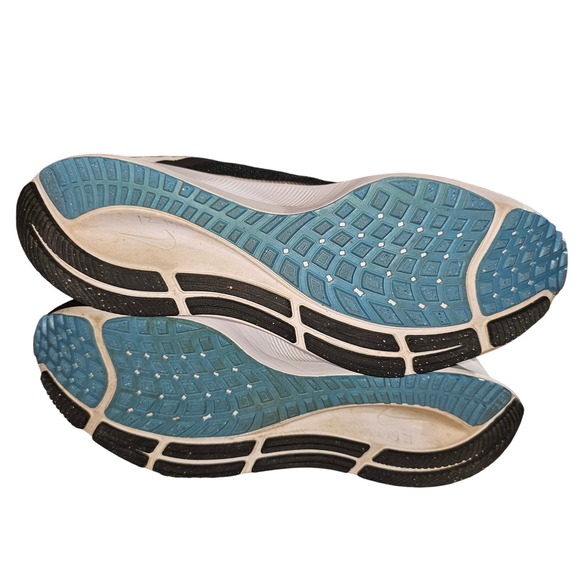 Nike Air Zoom Pegasus Black White Running Shoes Sneakers Mens 10.5 Athleisure - Picture 8 of 8